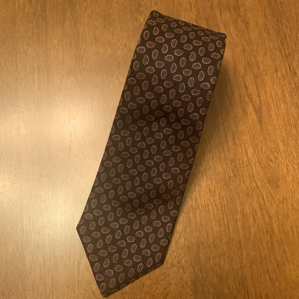 Stafford 100% Silk Paisley Tie